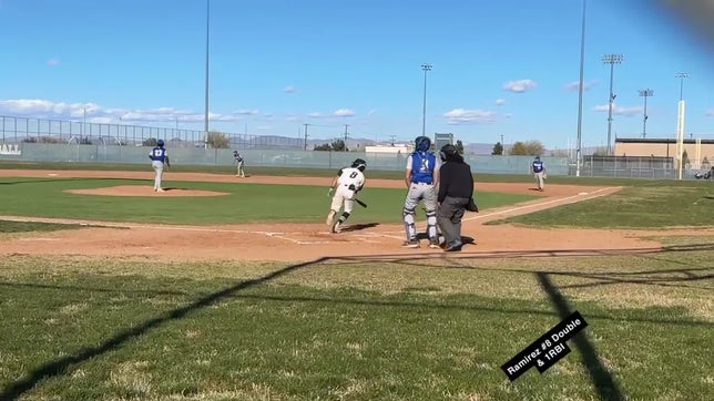 Ramirez #8 double with 1RBI