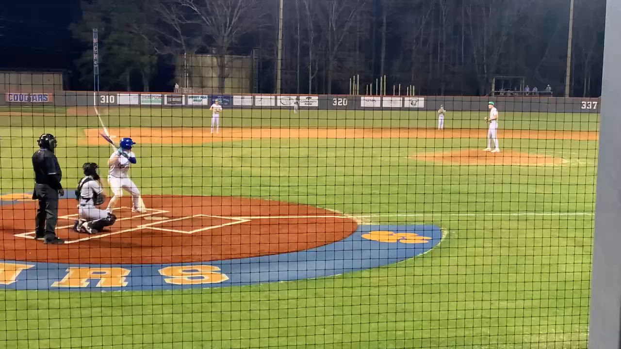 Griffin Boles collects SAVE for Hornets.