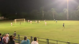 Zachary Caja free kick