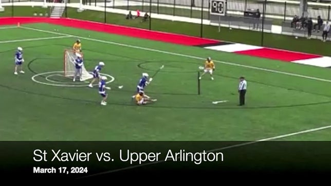 Blue/White St. Xavier #7