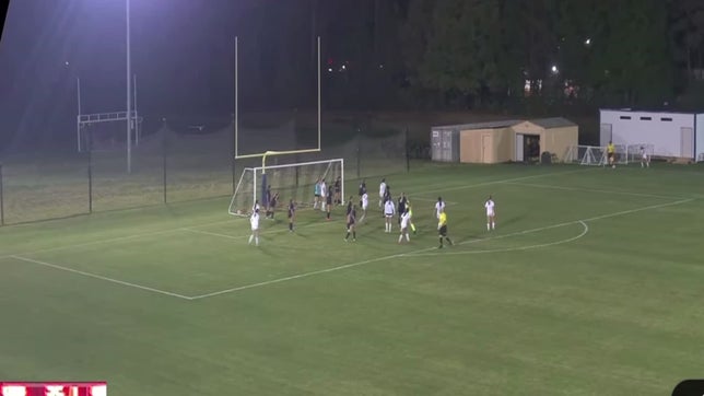 Ava scores with a header to tie up the game vs covenant day 1:1