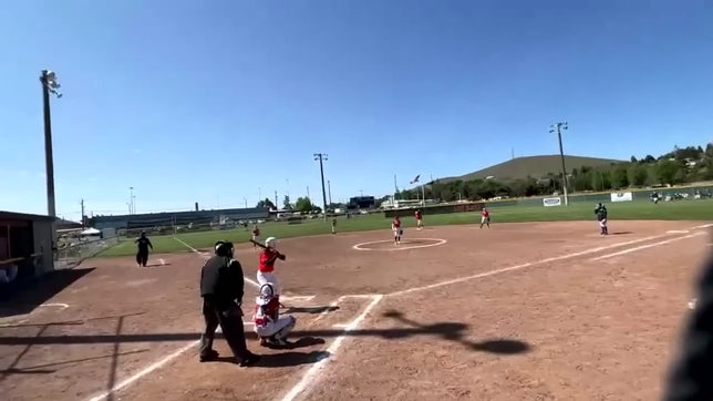 2nd over the fence home run