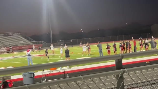 Chases QB down the sideline