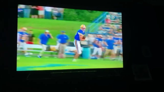 Rocco's first catch at the first game of the season went 70 plus yards