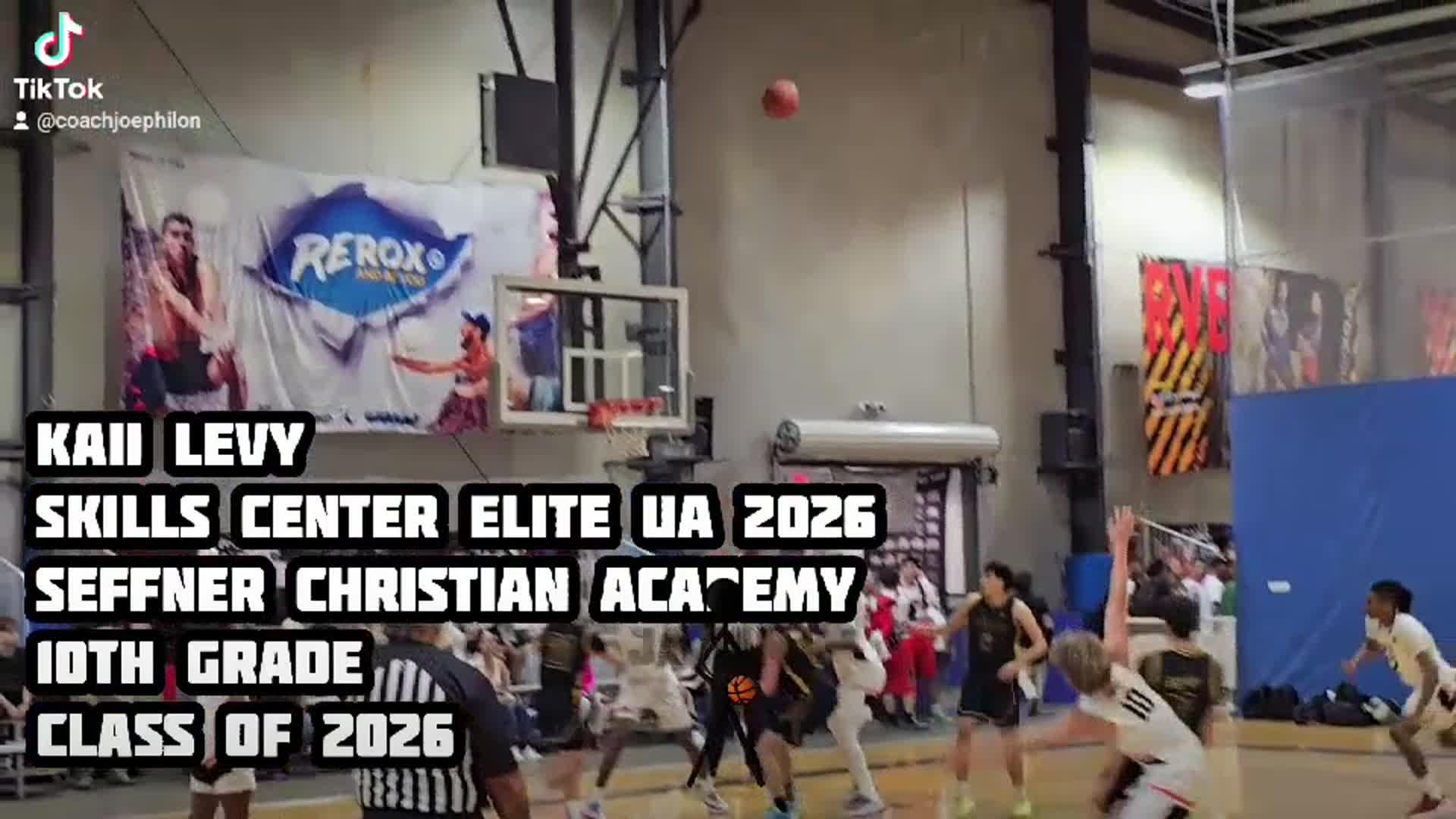 Kaii Levy 
Skills Center Elite UA 2026
Seffner Christian Academy 
10th Grade 
Class of 2026