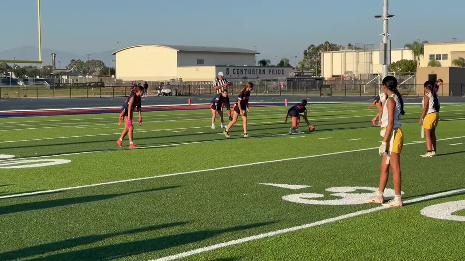 10 yard pass ran for 40