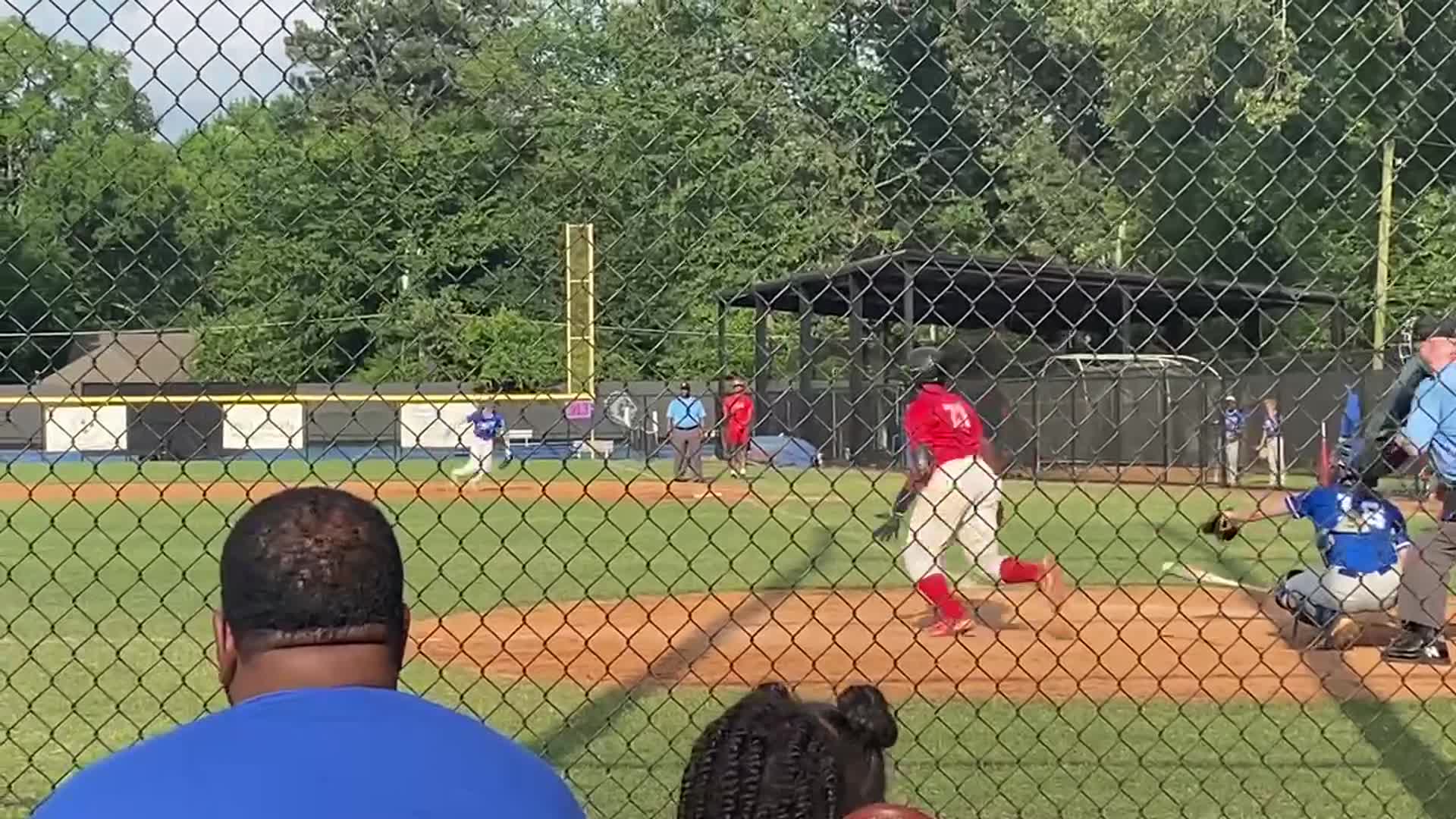 Last time at bat against Harding Academy
