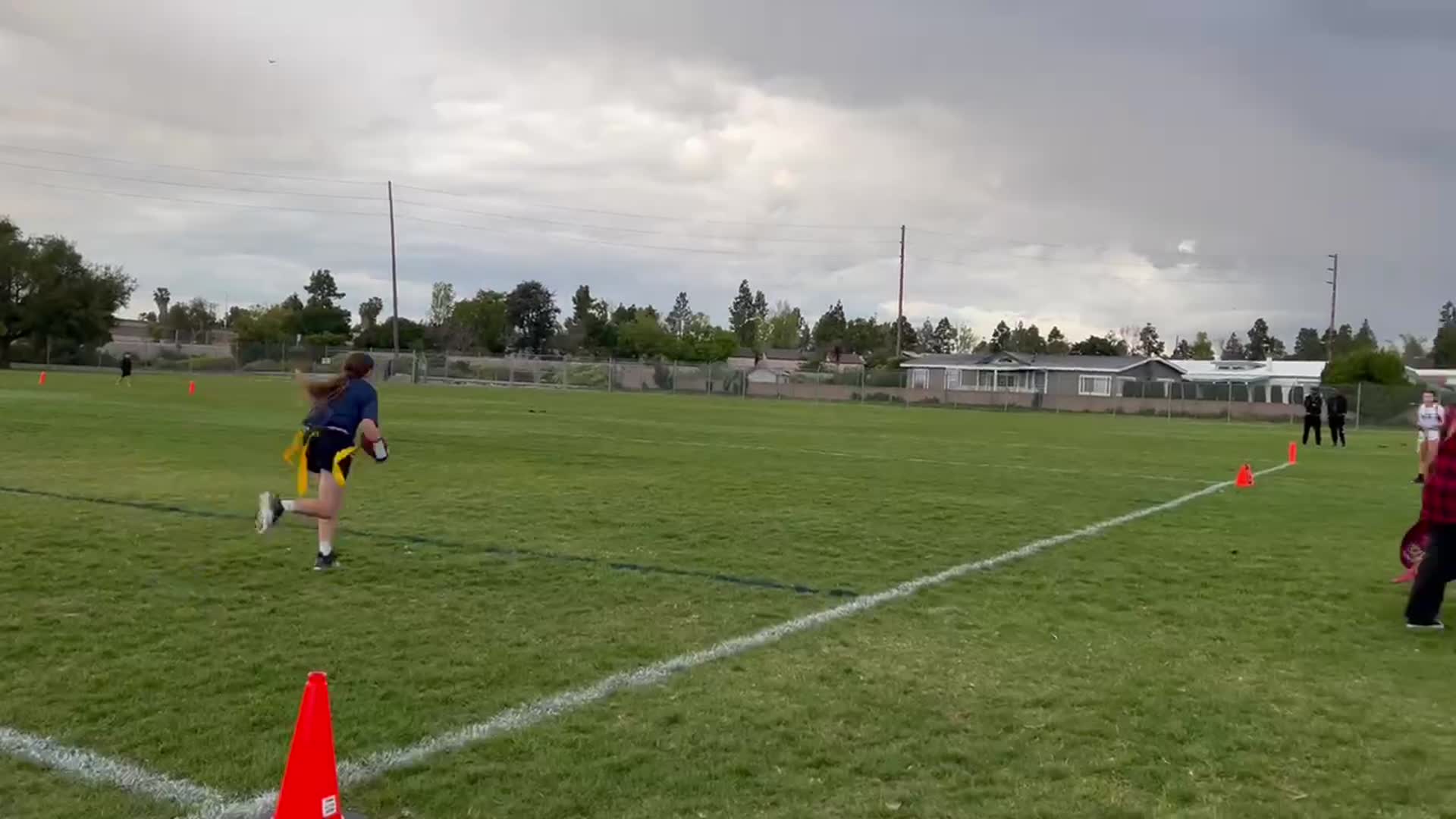 Off season catch and ran to the house