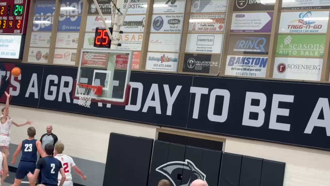 Thomas with the big put back!