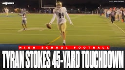 HIGHLIGHT: No. 1 overall prospect Tyran Stokes catches a 45-yard touchdown pass!