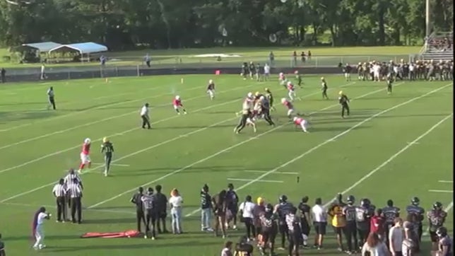 First preseason touchdown run