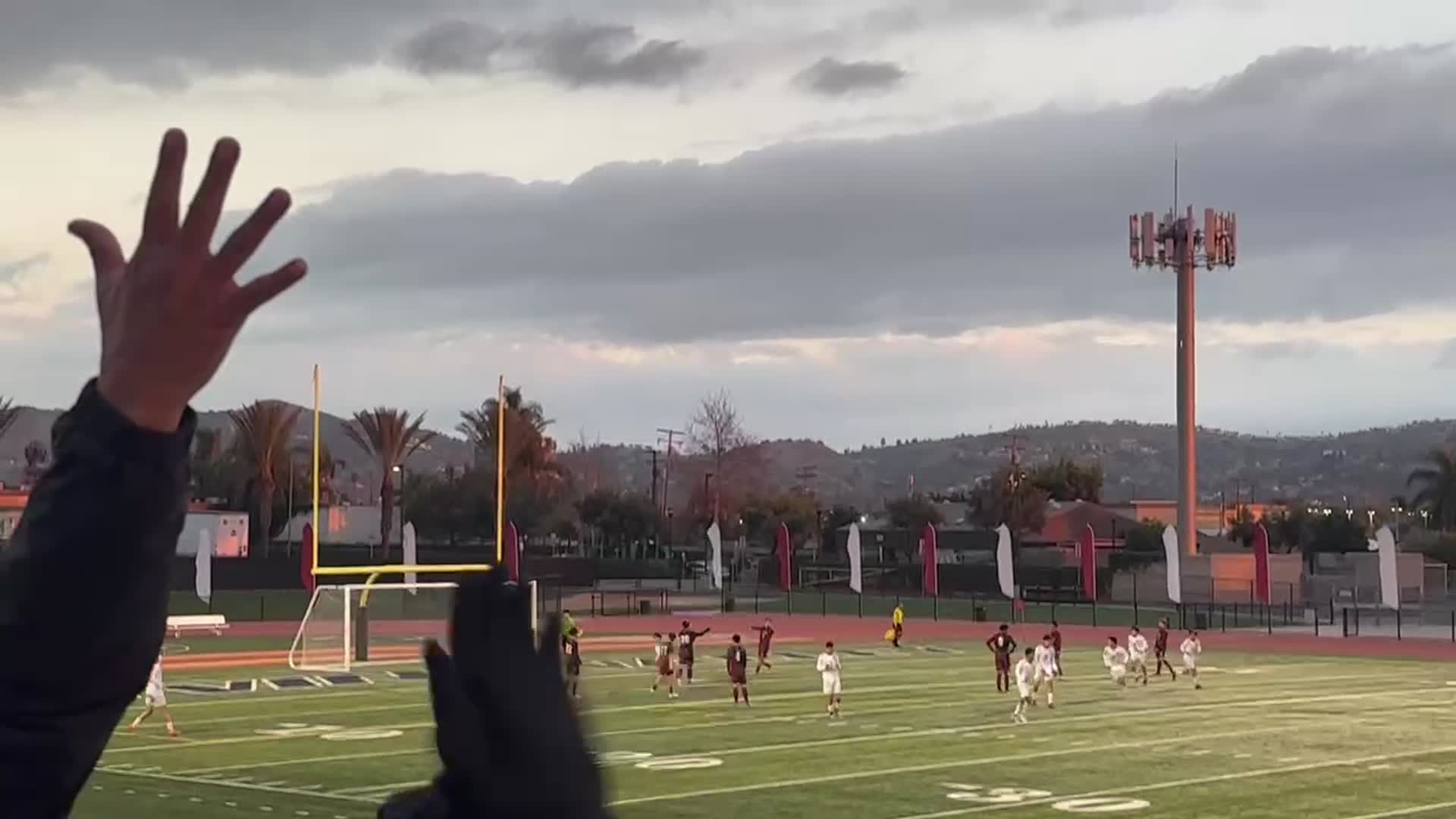 CIF semifinal Penalty kick
