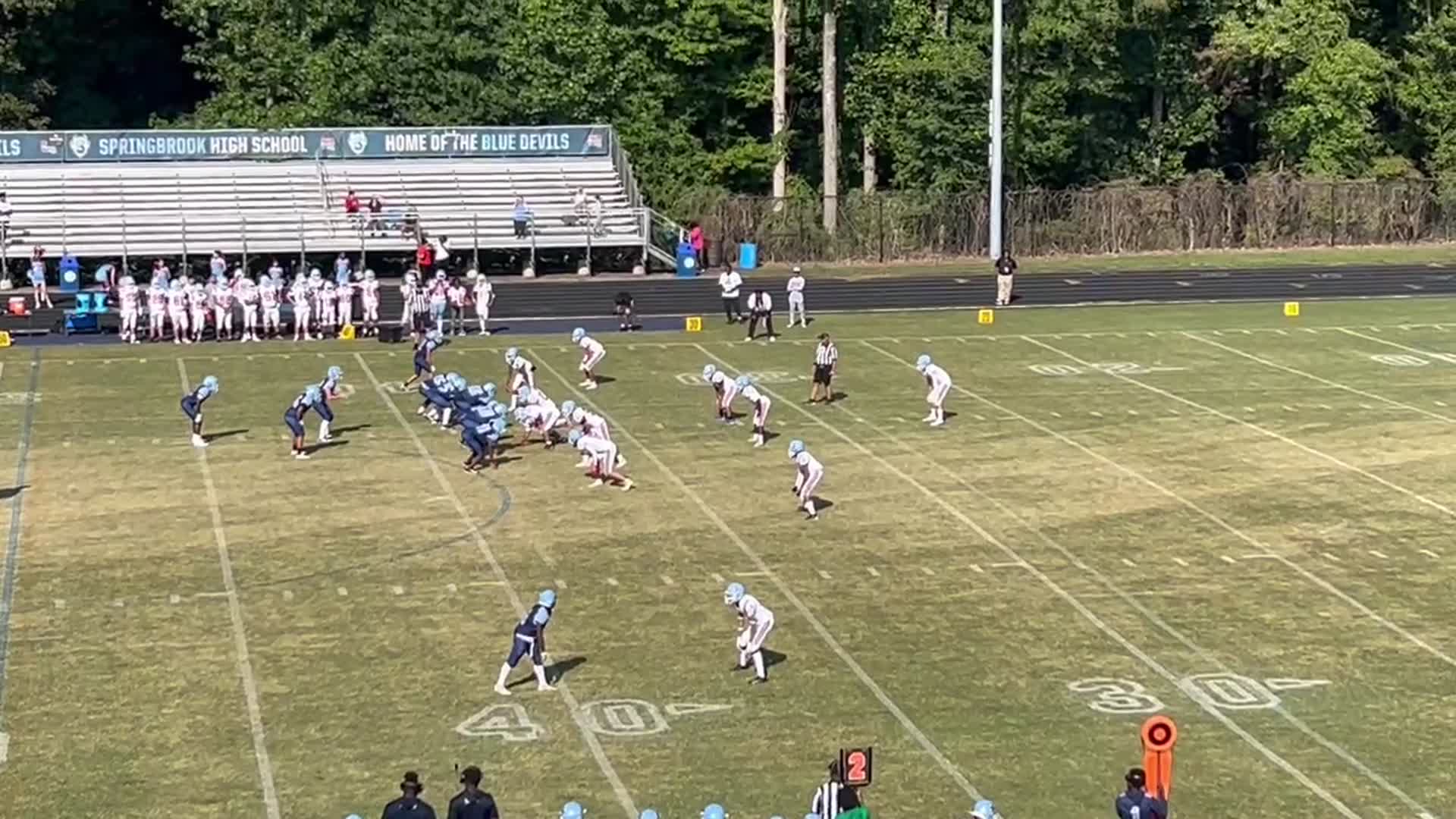 run stop against springbrook