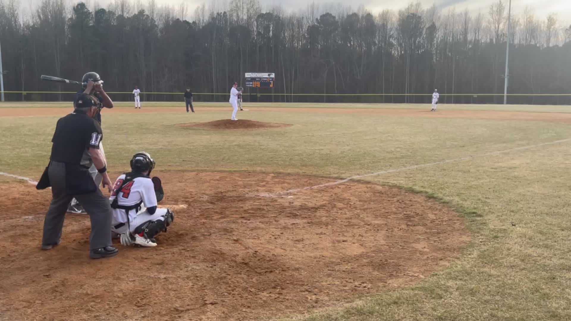 Austin Jones with the K