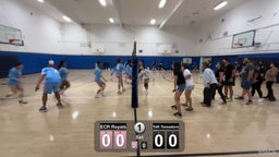 9/16/24 ECR vs Taft 2-0 (25-15, 25-16)