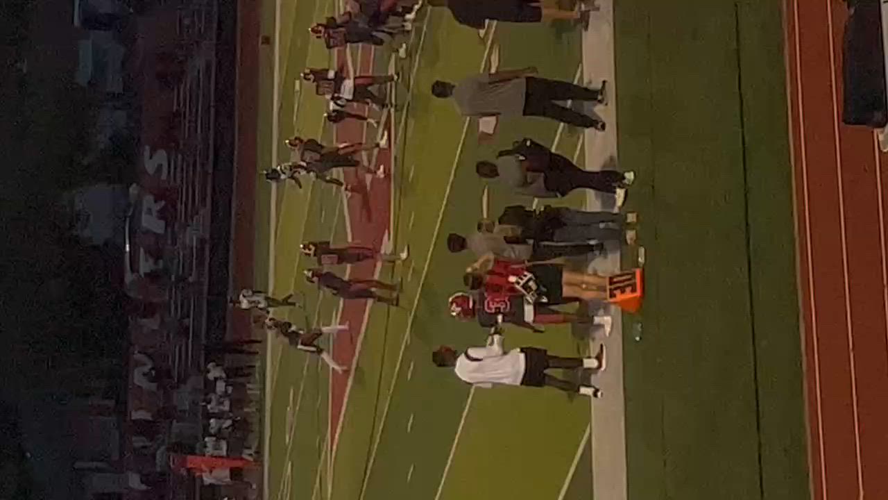 #19 Ruble pass to #81 Duncan Horn