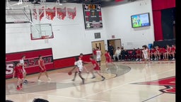 Class of 2027 6'3 Guard Tyrone Miller lll basketball highlights from week 4 victory against Purcell Marion