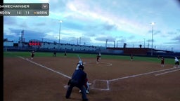 Vivi Navarrete Hits a 3 Run Homerun to tie the game in the 9th