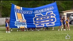 St. Martin HS Girls Flag Football Team takes the field for Week 1's game vs Meridian!