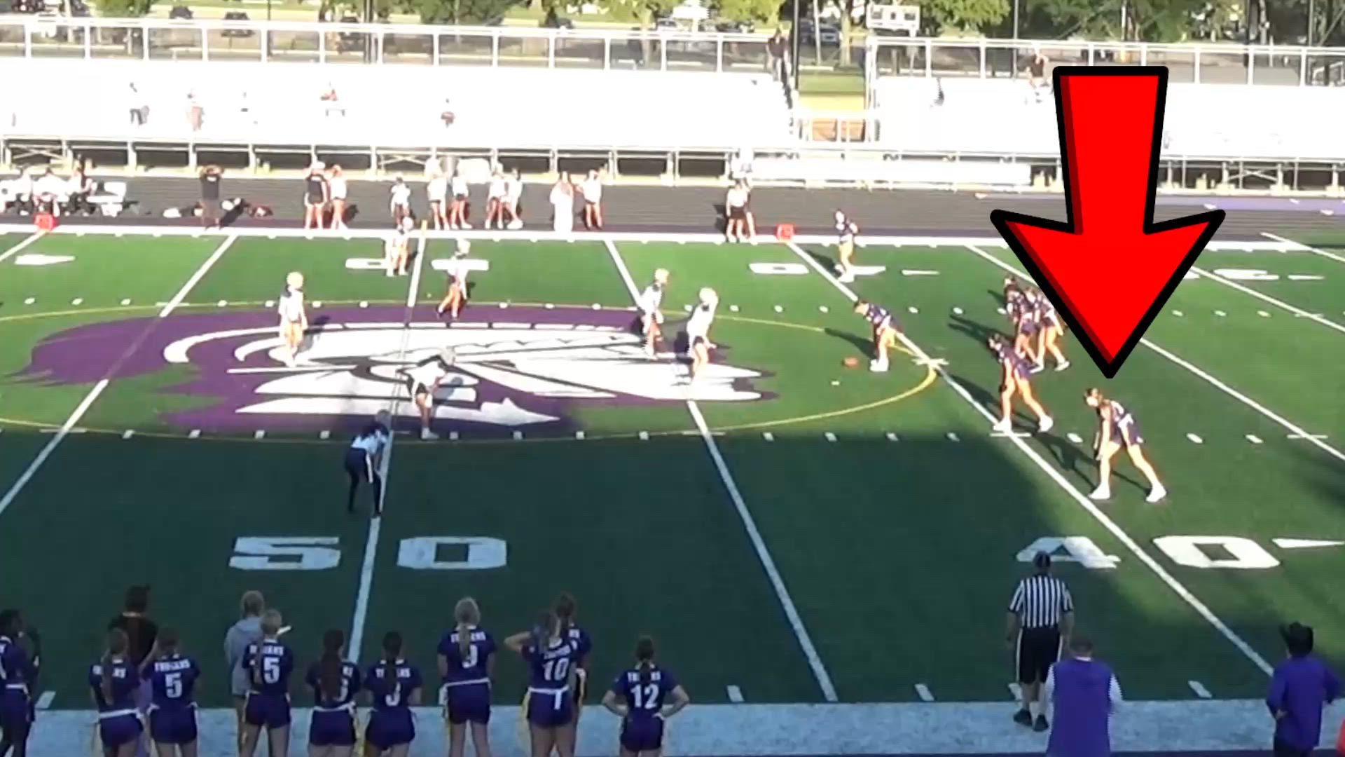 #28 Ivy Knopf WR 60 YD TD