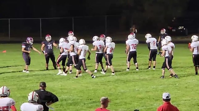 Hubbard to Krueger for a 10 yard TD