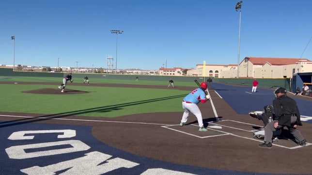 Three pitch strikeout
