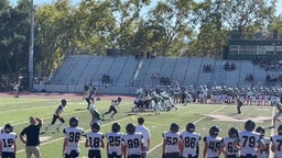 Christopher @ Palo Alto - 9/13/24 QB #1 D. Robinson completes a 10 yard pass to TE #17 Ryan Holt.
