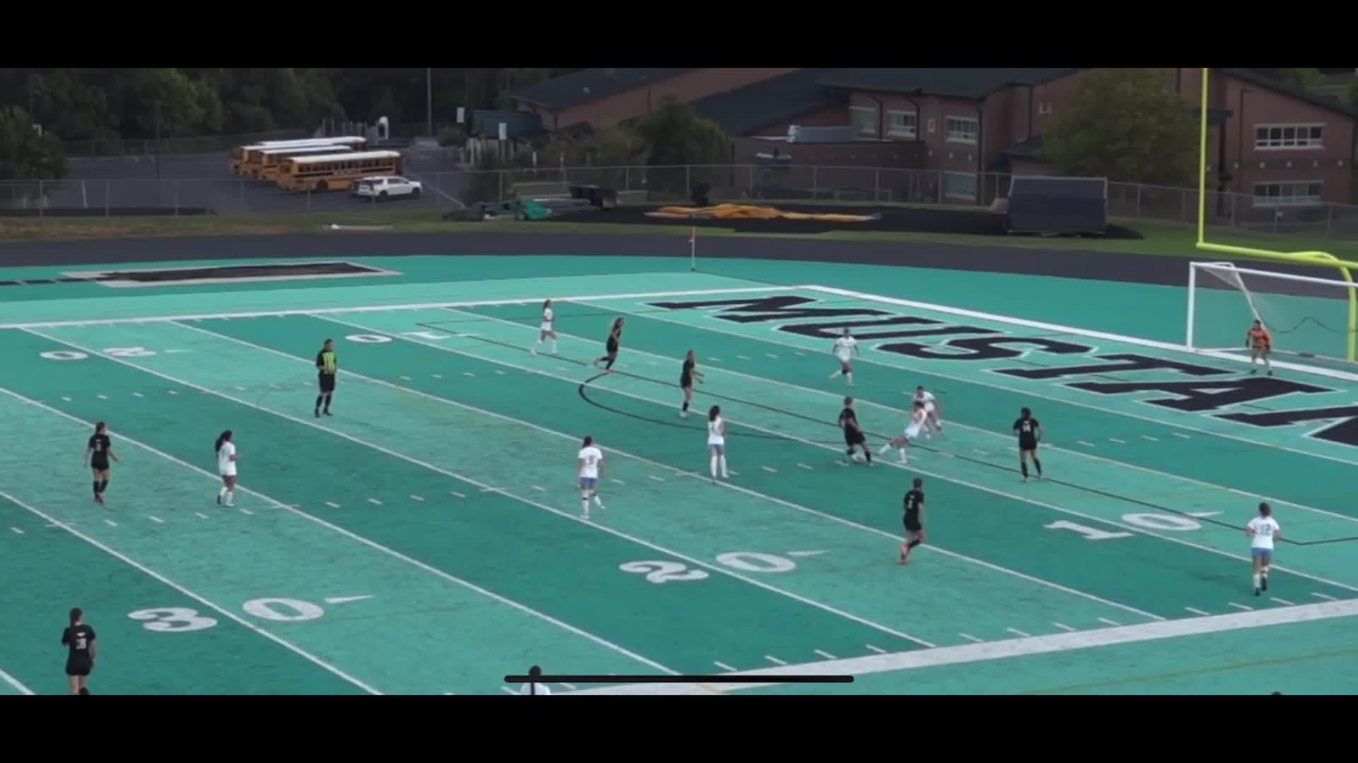 Erica Skrodzki 1st Half goal vs Ballard (Goal 1 of 3)