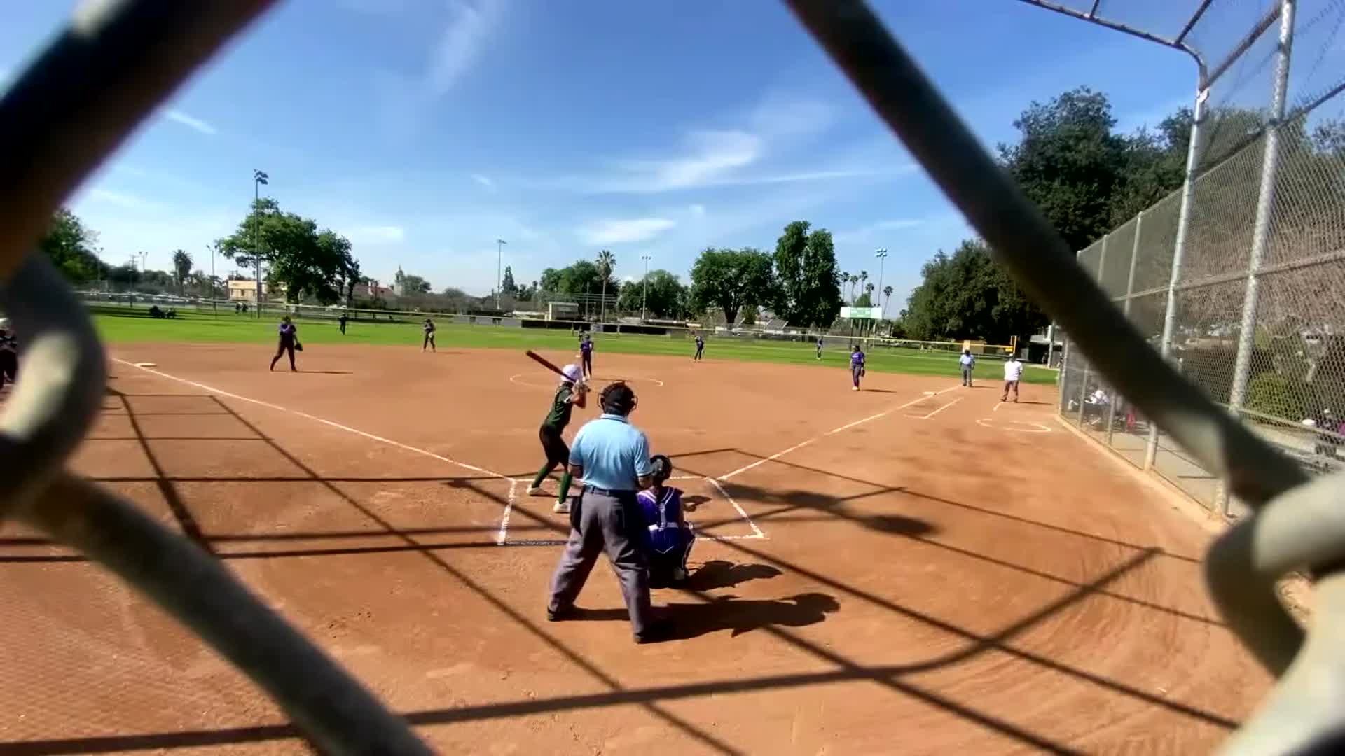 SARAH ESCOBAR -Double to LF Hit