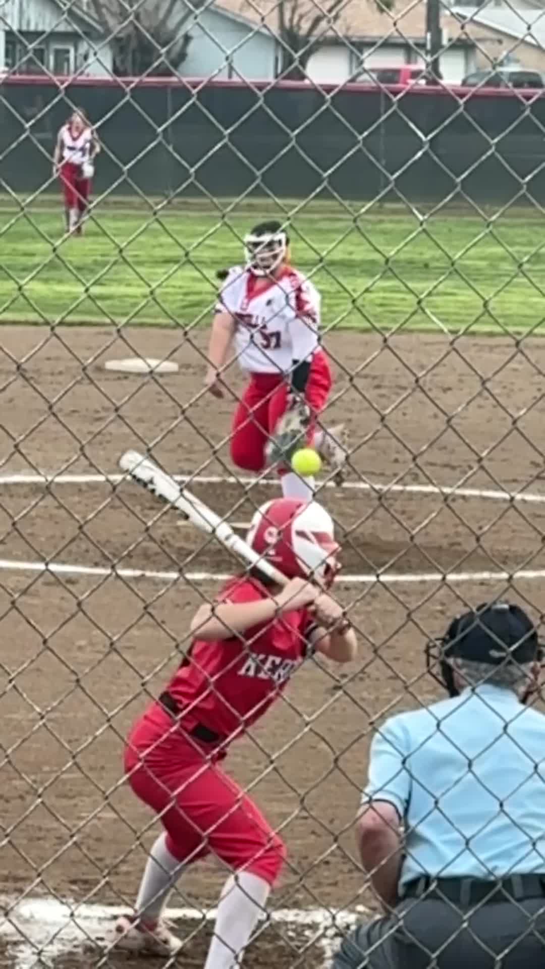 Pitching from Ava "Arod" Diaz