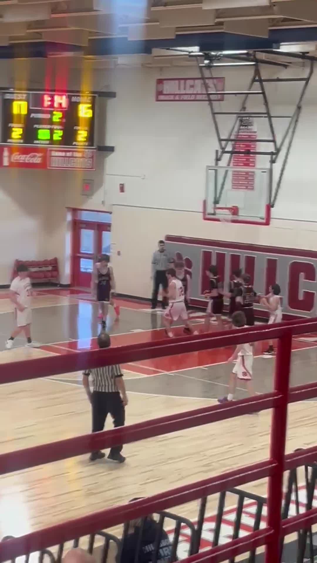 Post-fade vs Fall Mountain Regional's JV Team