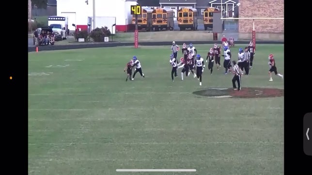 25-30 yard gain