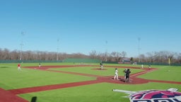 Ben Lopez in the Texas 5Tool Tournament Carlsbad Varsity Lancer's versus McKinney Boyd, closing pitcher for the win