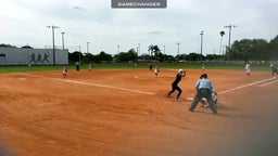 Joselyn Castagner Singles to Right @ Northeast