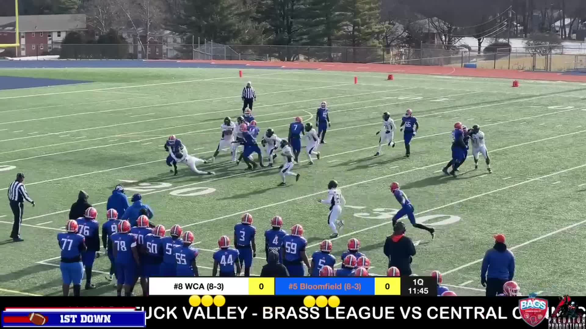 Waterbury Career Academy Highlights vs Bloomfield High School