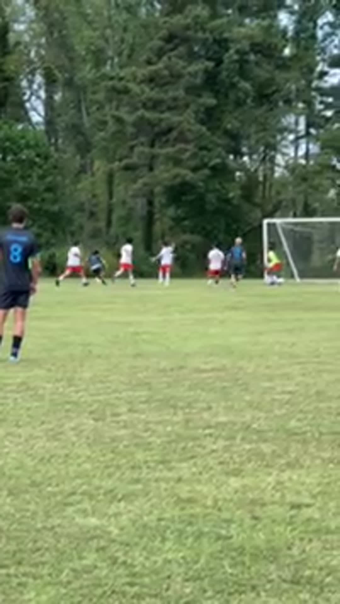 Daniel Assisted the ball to Victor to score a goal vs north Edgecombe