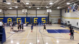 4/9/2024 Varsity Boys Volleyball - Hill @ Oak Grove (Oak Grove wins 3-0)