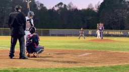 Another off the wall.  April 9 vs Forbush. 1 for 2 with 2 BB, 1 RBI.