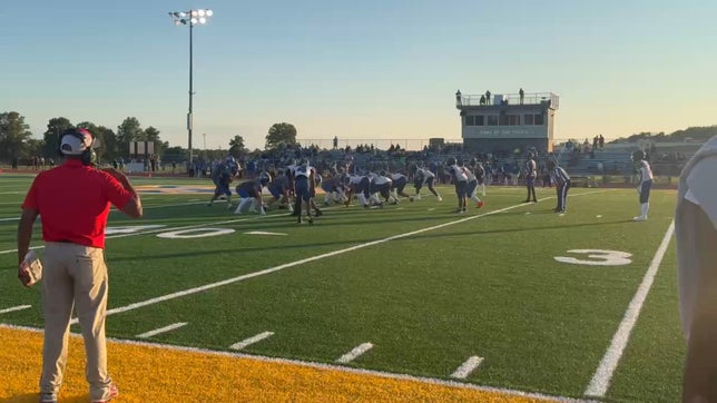 swarming to the football