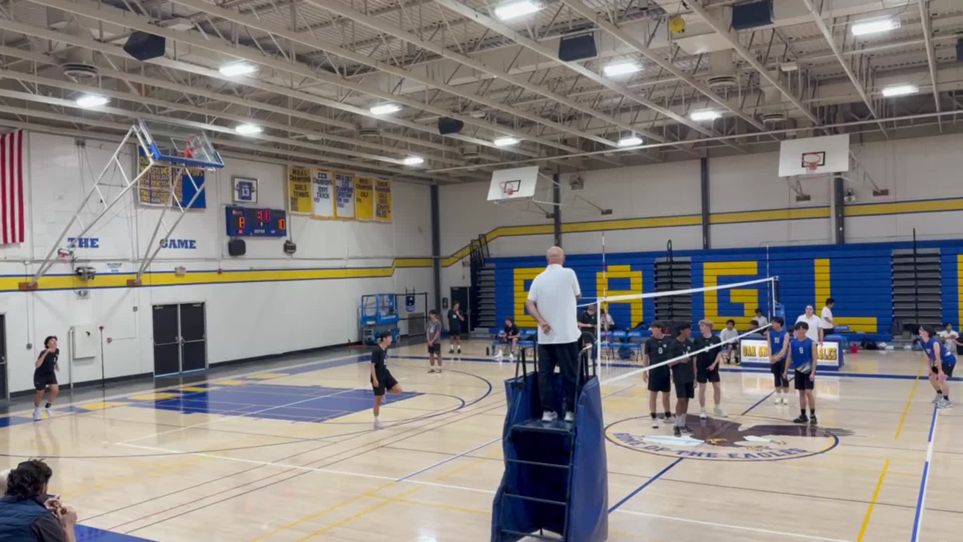 4/10/2025 Varsity Boys Volleyball - Pioneer @ Oak Grove
