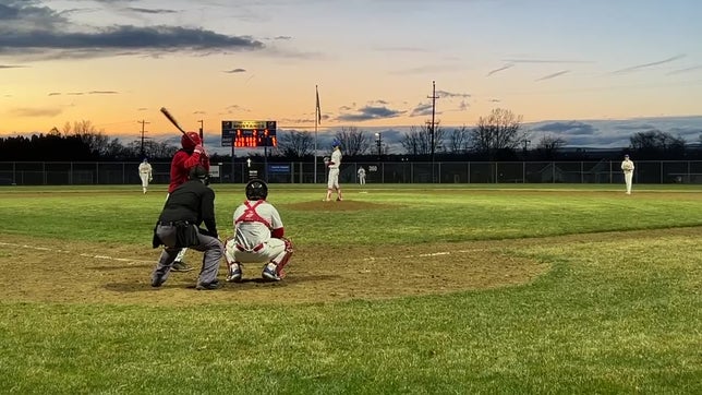 Trevor's strike out to close the game.