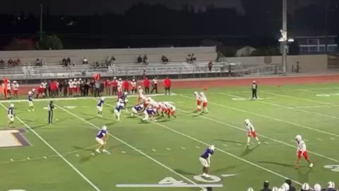 I noticed the defensive end over committed so I changed directions and charged upfield protecting the ball and keeping my center of gravity strong and feet moving to get a big gain.