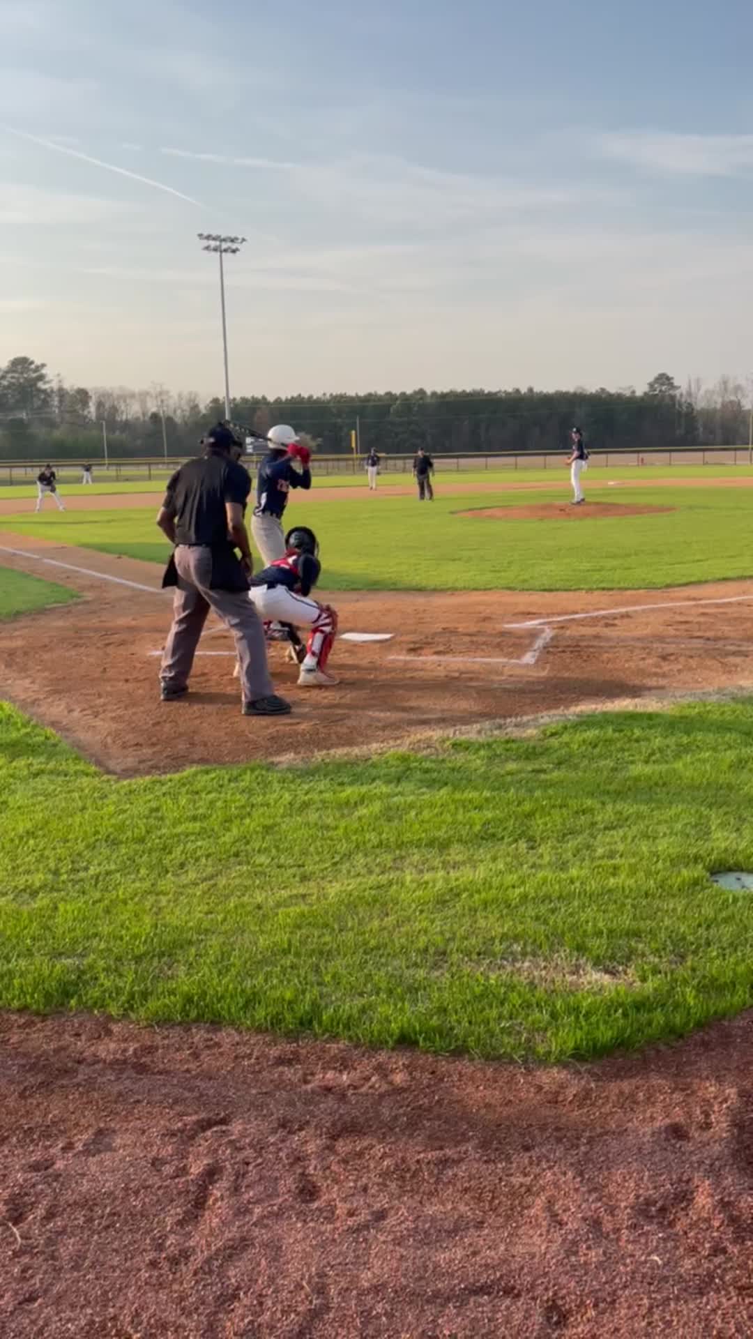 First pitch double seeing the ball really well!