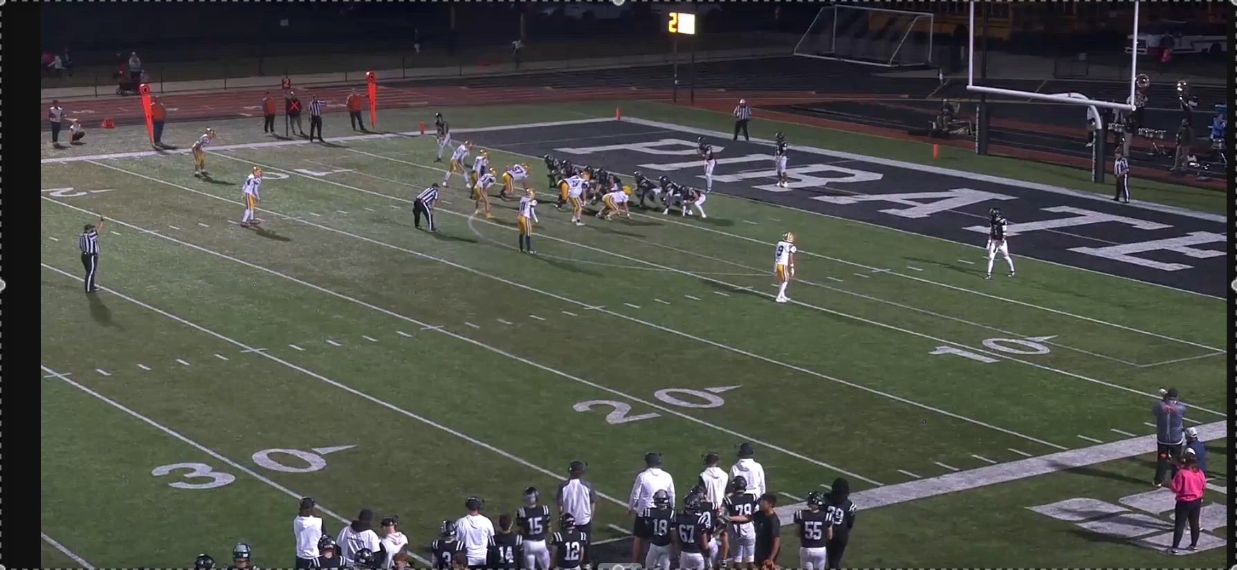 Perkins Won 48-3 over Norwalk Sam Schweinfurth #11 TD pass to Kaden Legando #1