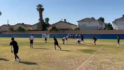 #10 Contreras throws to #17 Garcia