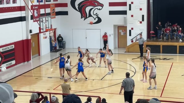 Maggie recounts and puts it up for 2pts