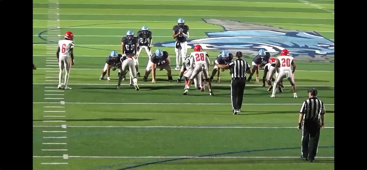 30 Yard Touchdown against red springs