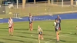 Elena Neel with 80+ yd end zone to end zone pick 6.