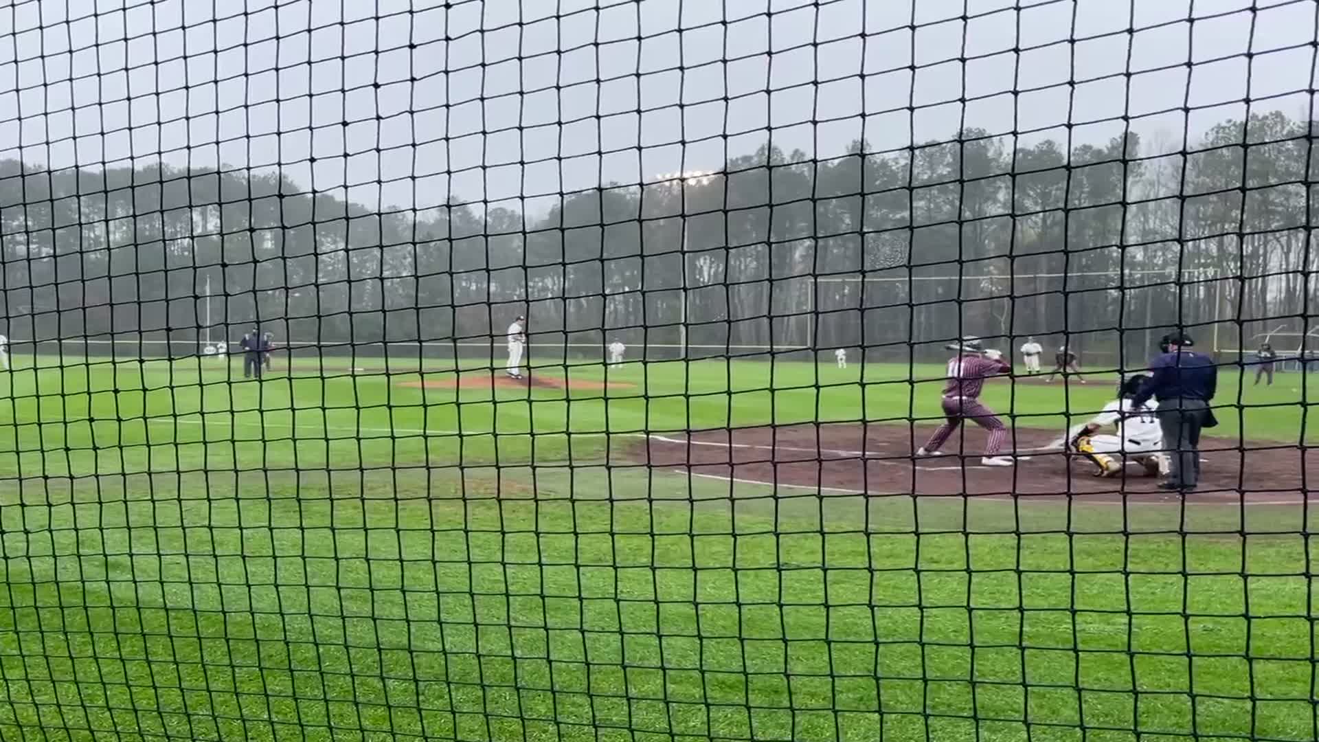 2 RBI shot off the right field wall against Troup Co.