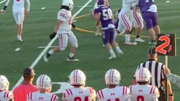 Caden Ryan #62. Right tackle. Senior 6'3!  270#.